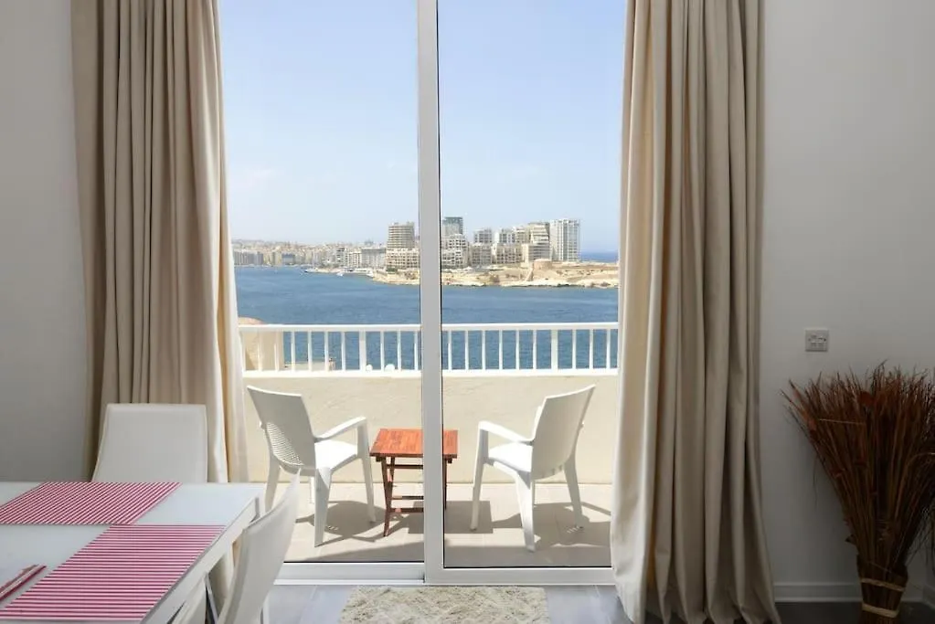 Vallettastay - Harbor View Gem- Sea View 1 Bed Apt Valletta